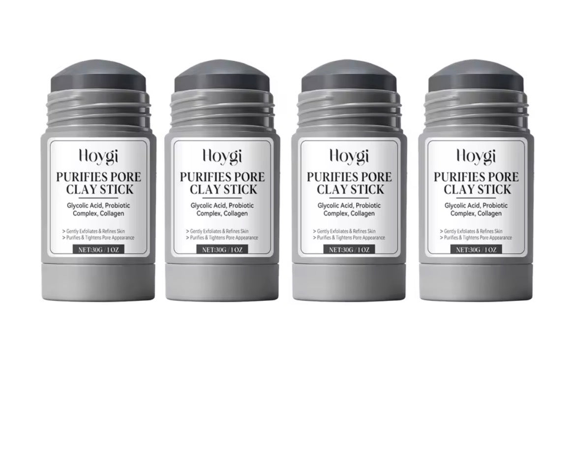 30G Face Clay Mask Gentle Purifing Pores Oil Control Enhance Smoothness Refreshing Hydrating No-tight Facial Clay Mask Stick